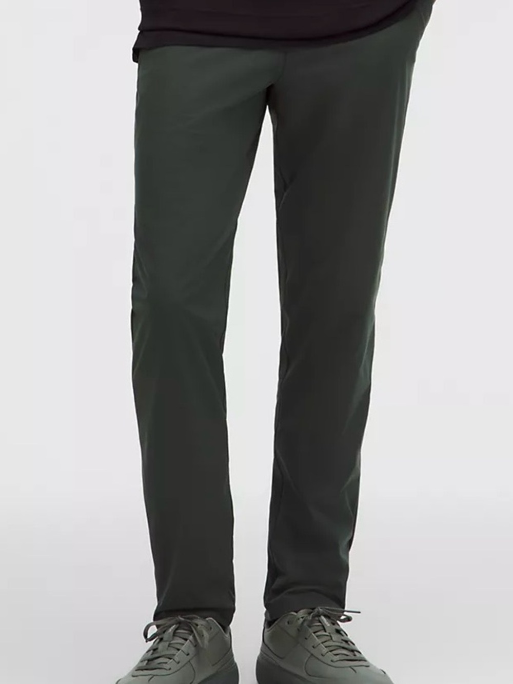 Lululemon Men’s ABC Pants Size 38 Dark Gray Performance Stretch Casual